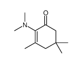 2-(dimethylamino)-3,5,5-trimethylcyclohex-2-en-1-one结构式