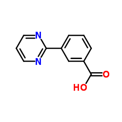 3-Pyrimidin-2-yl-benzoic acid structure