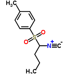 1-N-丙基-1-甲苯磺酰甲基异丁酯结构式