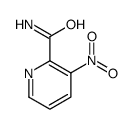 3-硝基-2-吡啶羧酰胺结构式