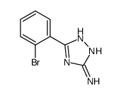 5-(2-溴苯基)-4H-1,2,4-三唑-3-胺结构式