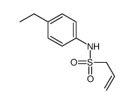 N-(4-ethylphenyl)prop-2-ene-1-sulfonamide Structure