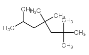 2,2,4,4,6-Pentamethylheptane Structure