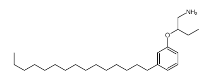 2-(3-Pentadecylphenoxy)-1-butanamine结构式