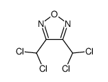 3,4-bis(dichloromethyl)-1,2,5-oxadiazole结构式
