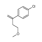 1-chloro-4-(4-methoxybut-1-en-2-yl)benzene Structure