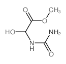 Acetic acid,[(aminocarbonyl)amino]hydroxy-, methyl ester (9CI)结构式