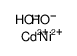cadmium(2+),dichloronickel,dihydroxide Structure