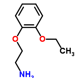 2-(2-乙氧基苯氧基)乙胺结构式