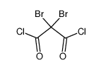 dibromomalonic acid dichloride Structure