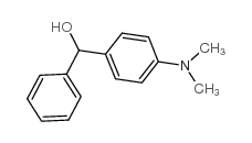 4-二甲氨基二苯甲醇结构式