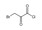 3-bromopyruvic chloride Structure
