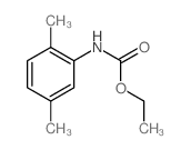 ethyl N-(2,5-dimethylphenyl)carbamate结构式