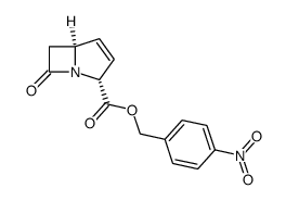 (2R,5S)-7-Oxo-1-azabicyclo[3.2.0]hept-3-ene-2-carboxylic acid (4-nitrophenyl)methyl ester Structure
