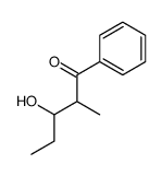 3-hydroxy-2-methyl-1-phenylpentan-1-one结构式