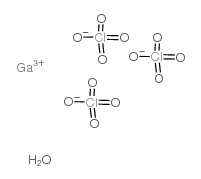 高氯酸镓(III)水合物结构式