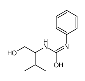 1-(1-hydroxy-3-methylbutan-2-yl)-3-phenylurea Structure