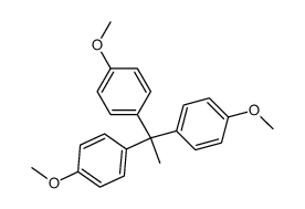 1,1,1-tris(4-methoxyphenyl)-ethane结构式