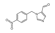 3-(4-硝基苄基)-3H-咪唑-4-甲醛结构式