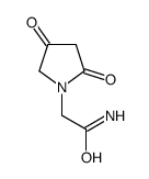 2,4-二氧代-1-吡咯烷乙酰胺结构式