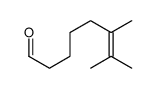 6,7-dimethyloct-6-enal Structure
