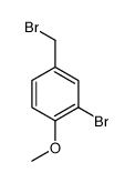 4-(bromomethyl)-2-bromoanisole Structure