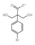 2-(对溴苯基)-2-硝基-1,3-丙二醇结构式