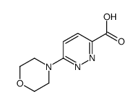 6-Morpholinopyridazine-3-carboxylic acid Structure