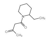 4-(2-乙基哌啶-1-基)-4-氧代-2-丁酮结构式