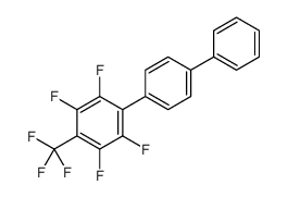 1,2,4,5-tetrafluoro-3-(4-phenylphenyl)-6-(trifluoromethyl)benzene结构式