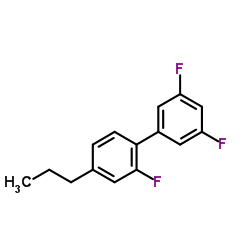 2,3',5'-Trifluoro-4-propylbiphenyl Structure