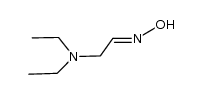 (Z)-2-(Diethylamino)ethanal-oxim结构式