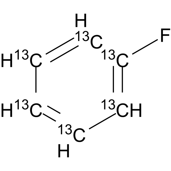 Fluorobenzene-13C6 Structure