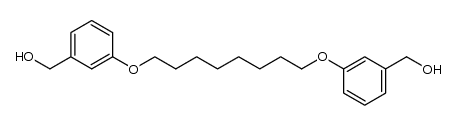 1,8-bis(3-hydroxymethylphenoxy)octane结构式