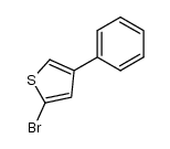 2-bromo-4-phenyl thiophene Structure
