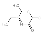 Acetamide,2,2-dichloro-N-(diethyl-l4-sulfanylidene)- Structure