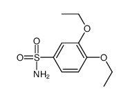 3,4-二乙氧基苯磺酰胺结构式