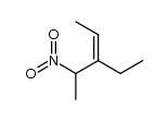 (Z)-3-ethyl-2-nitro-3-pentene Structure