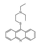 9-diethylaminoethylthioacridine结构式