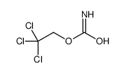 2,2,2-Trichloroethyl carbamate Structure