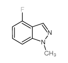 4-氟-1-甲基-1H-吲唑结构式