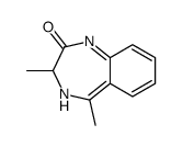 3,5-dimethyl-3,4-dihydro-1,4-benzodiazepin-2-one Structure