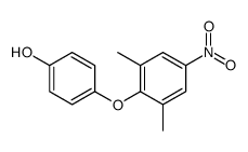 4-(2,6-dimethyl-4-nitrophenoxy)phenol Structure