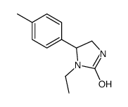 1-ethyl-5-(4-methylphenyl)imidazolidin-2-one Structure