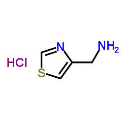 4-噻唑甲胺盐酸盐结构式