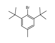 2-bromo-1,3-di-tert-butyl-5-methylbenzene结构式