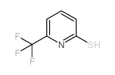 2-巯基-6-(三氟甲基)吡啶结构式