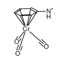 TRICARBONYL(N-METHYLANILINE)CHROMIUM(0) Structure