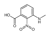 Benzoic acid, 3-(methylamino)-2-nitro- (9CI) Structure