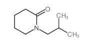 1-异丁基哌啶-2-酮结构式